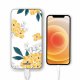 Batterie verre trempé 8000mAh Fleurs jaunes Motif Ecriture Tendance Evetane