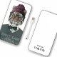 Batterie verre trempé 8000mAh Tigre Fashion Motif Ecriture Tendance Evetane