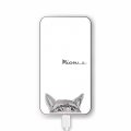 Batterie verre trempé 8000mAh Chat Miaou Motif Ecriture Tendance Evetane