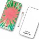 Batterie verre trempé 8000mAh Tie and Dye Corail Motif Ecriture Tendance Evetane