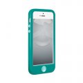 Coque de protection en silicone Switcheasy Colors Turquoise pour iPhone 5 / 5S