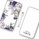 Batterie en verre trempé universel 8000mAh Pivoines Violettes Motif Ecriture Tendance La Coque Francaise