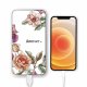 Batterie en verre trempé universel 8000mAh Amour en fleurs Motif Ecriture Tendance La Coque Francaise