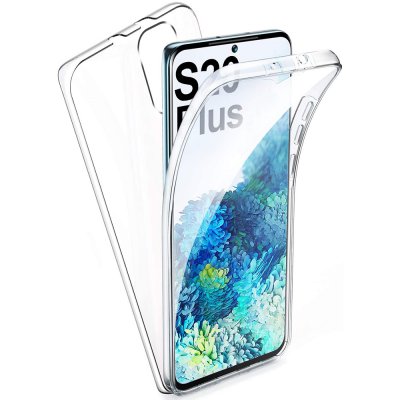 Coque Samsung Galaxy S20 Plus 360° intégrale protection avant arrière silicone transparente