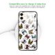 Coque iPhone 11 Coque Soft Touch Glossy Chiens à Lunettes Design Evetane