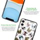 Coque iPhone 11 Coque Soft Touch Glossy Chiens à Lunettes Design Evetane