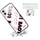 Coque iPhone 11 Coque Soft Touch Glossy Love and Love Design Evetane