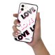 Coque iPhone 11 Coque Soft Touch Glossy Love and Love Design Evetane