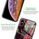 Coque iPhone Xs Max Coque Soft Touch Glossy Lys Bordeaux Design Evetane