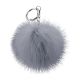 Support anneau pour Smartphone avec Pompon porte-clefs