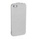 Etui clapet Simili Cuir Blanc iPhone 5