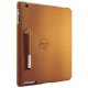 Étui rabat horizontal Ozaki Notebook avec stylet jaune pour iPad 3