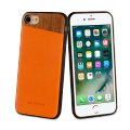 So Seven Dandy Coque Bois + Pu Orange - Apple Iphone 7