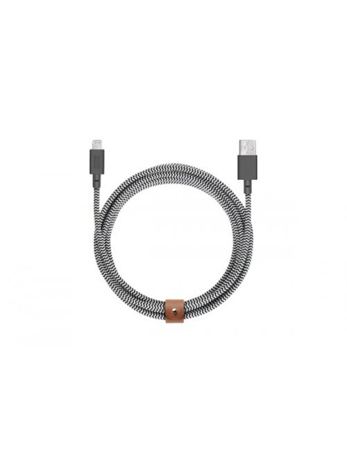 Native Union Belt Cable Lightning Zebra 3m Kevlar - Coquediscount