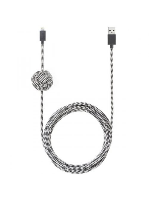 Native Union Night Cable Lightning Zebra 3m Kevlar - Coquediscount