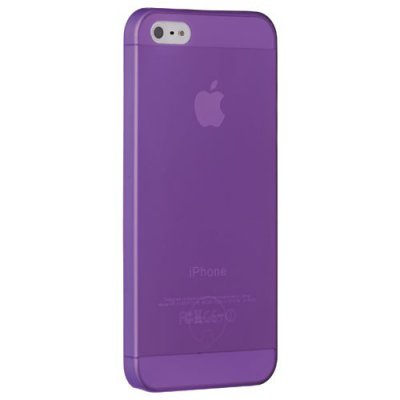 Coque Ozaki oCoat 0.3 Jelly violet pour iPhone 5