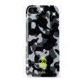 Coque Arriere Licence PURO Compatible iPhone 5 / 5S Army Noire