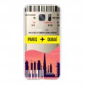 Coque Samsung Galaxy S7 silicone transparente Blllet Paris-Dubaî ultra resistant Protection housse Motif Ecriture Tendance Evetane