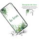 Coque en verre trempé iPhone 6 Plus / 6S Plus Go green Ecriture Tendance et Design Evetane.