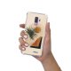 Coque Samsung Galaxy S9 Plus anti-choc souple angles renforcés transparente Palmier et Soleil beige Evetane