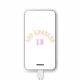 Batterie verre trempé 8000mAh Los Angeles 13 Motif Ecriture Tendance Evetane