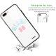 Coque iPhone 7 Plus/ 8 Plus Coque Soft Touch Glossy Miami 30 Design Evetane