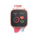 Montre connectée Bluetooth Enfant avec contrôle de la musique,distance parcourue,moniteur fréquence cardiaque - Orange