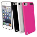 Muvit Pack 3 Silicones Noir, Rose, Blanc + Film Ipod Touch 5g