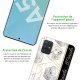 Coque Samsung Galaxy A51 silicone transparente Marbre Noir Paradis ultra resistant Protection housse Motif Ecriture Tendance La Coque Francaise