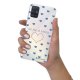 Coque Samsung Galaxy A51 5G silicone transparente Pluie de Bonheur Lilas ultra resistant Protection housse Motif Ecriture Tendance La Coque Francaise