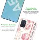 Coque Samsung Galaxy A51 5G silicone transparente Marbre Rose Positive ultra resistant Protection housse Motif Ecriture Tendance La Coque Francaise