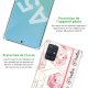 Coque Samsung Galaxy A51 5G anti-choc souple angles renforcés transparente Marbre Rose Positive La Coque Francaise