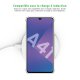 Coque Samsung Galaxy A41 anti-choc souple angles renforcés transparente Pluie de Bonheur Lilas La Coque Francaise