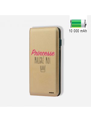 Batterie externe POWER BANK 10 000mAh Princesse Malgré Moi - Compatible Lightning & Micro USB