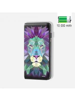 Batterie externe POWER BANK 10 000mAh Lion Pastel - Compatible Lightning & Micro USB