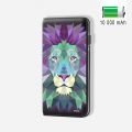 Batterie Universel noir Lion Pastelle Motif Ecriture Tendance Evetane