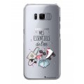 Coque Samsung Galaxy S8 Plus rigide transparente Essentiels Eté Dessin La Coque Francaise