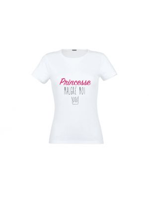 T-shirt Princesse Malgré Moi pour Taille L