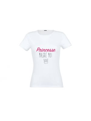 T-shirt Princesse Malgré Moi pour Taille L