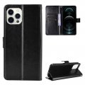 Etui Coque iPhone 12 Pro Max Noir, Protection Portefeuille Livre Emplacement cartes, support dépliant, Languette Magnétique