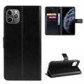 Etui Coque pour iPhone 11 Pro Noir, Protection Portefeuille Livre Emplacement cartes, support dépliant, Languette Magnétique