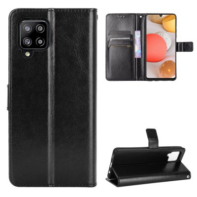 Etui Coque Samsung Galaxy A42 5G Protection Portefeuille Livre Emplacement cartes , support dépliant et Languette Magnétique 