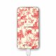 Batterie en verre trempé universel 8000mAh Botanic Amour Motif Ecriture Tendance La Coque Francaise