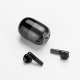 Ecouteurs sans fil Bluetooth 5.0,HD,  micro, affichage LED Noir et gris