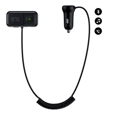 Transmetteur FM Bluetooth et Chargeur voiture  5.0 3.1A USB Kit Auto FM Radio lecteur MP3