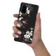 Coque Samsung Galaxy S20 Silicone Liquide Douce noir Fleurs Sauvages La Coque Francaise.