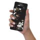 Coque Samsung Galaxy S10 Silicone Liquide Douce noir Fleurs Sauvages La Coque Francaise.