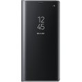 Etui Samsung Galaxy A51 à rabat clear view translucide Support Miroir Anti chocs Noir