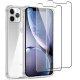 Coque iPhone 11 Pro Antichoc  Silicone  + 2 verres trempés