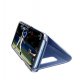 Samsung Clear View Cover Avec Fonction Stand Bleu Pour Galaxy S8 